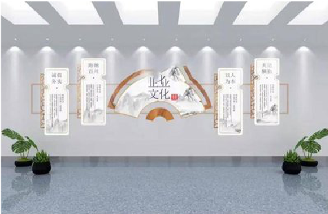 清涧企业文化墙设计的核心要素。