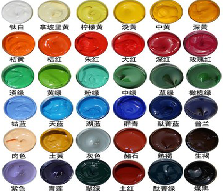 清涧墙绘颜色的选择有讲究。