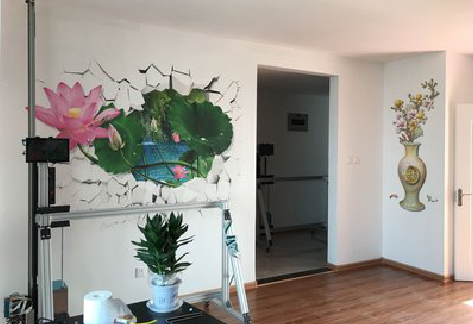 清涧墙体彩绘相比墙纸的优势。