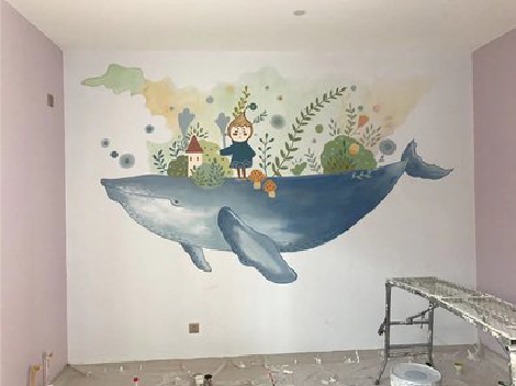 清涧手绘墙的特点及优势。